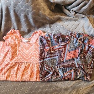 🍀Colorful Patterned Lularoe Dresses